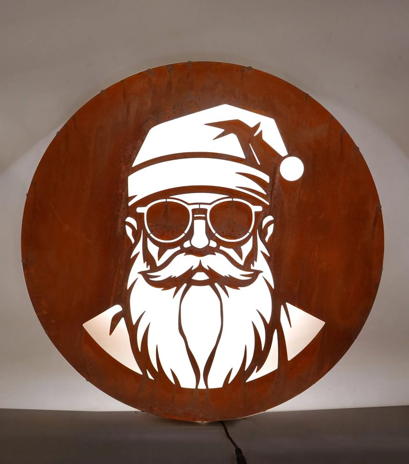 LED-Wandbild Schneemann – Ansicht 3