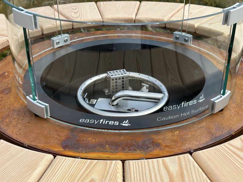 Brennerring von oben