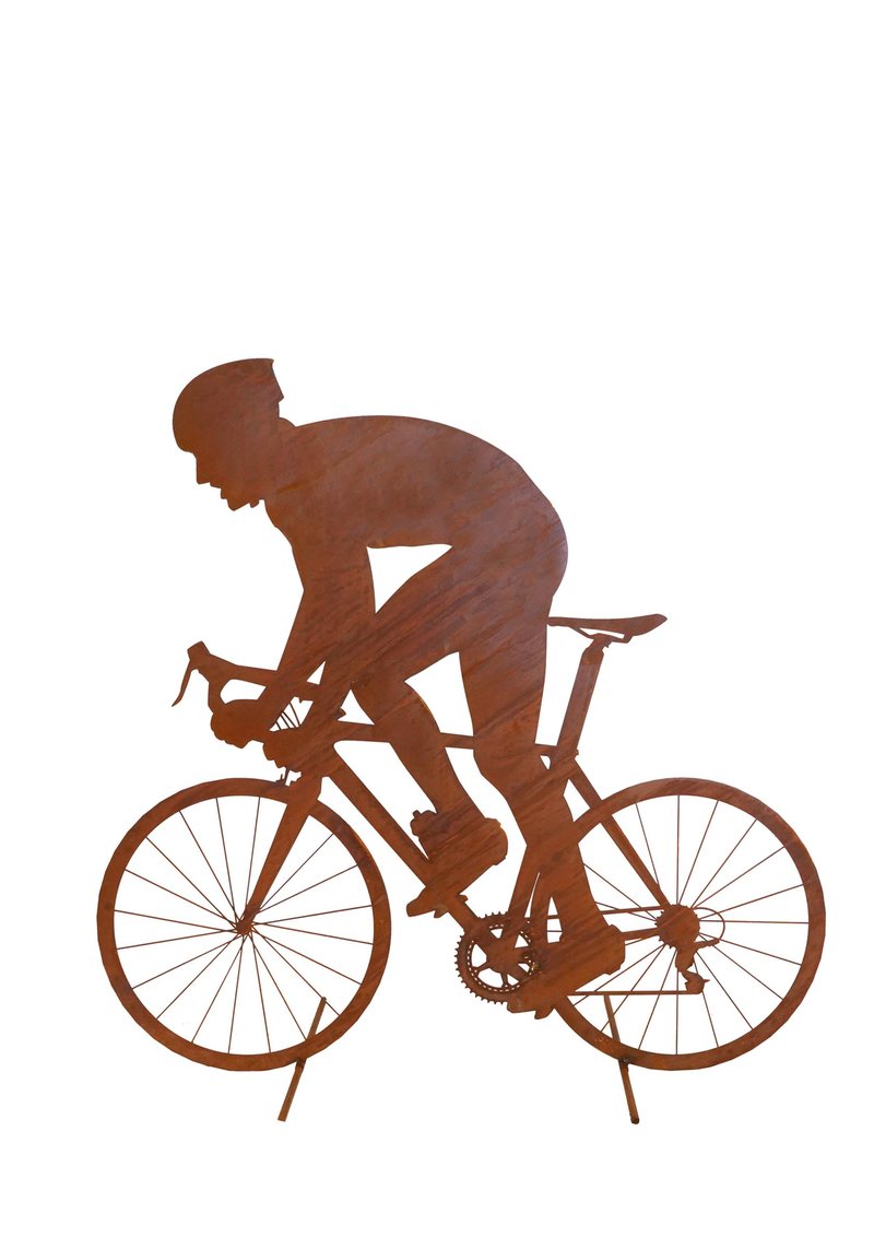 Rennradfahrer Hermod – Ansicht 2