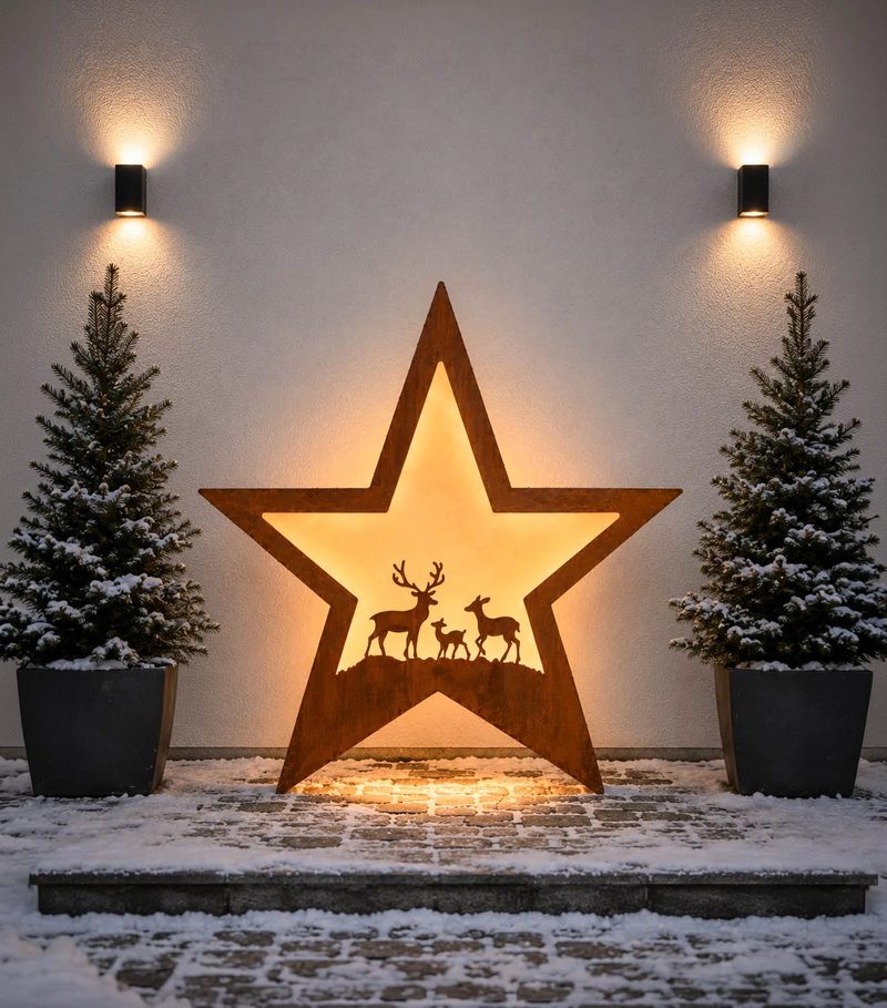 LED-Weihnachtsstern 100 cm – Ansicht 2