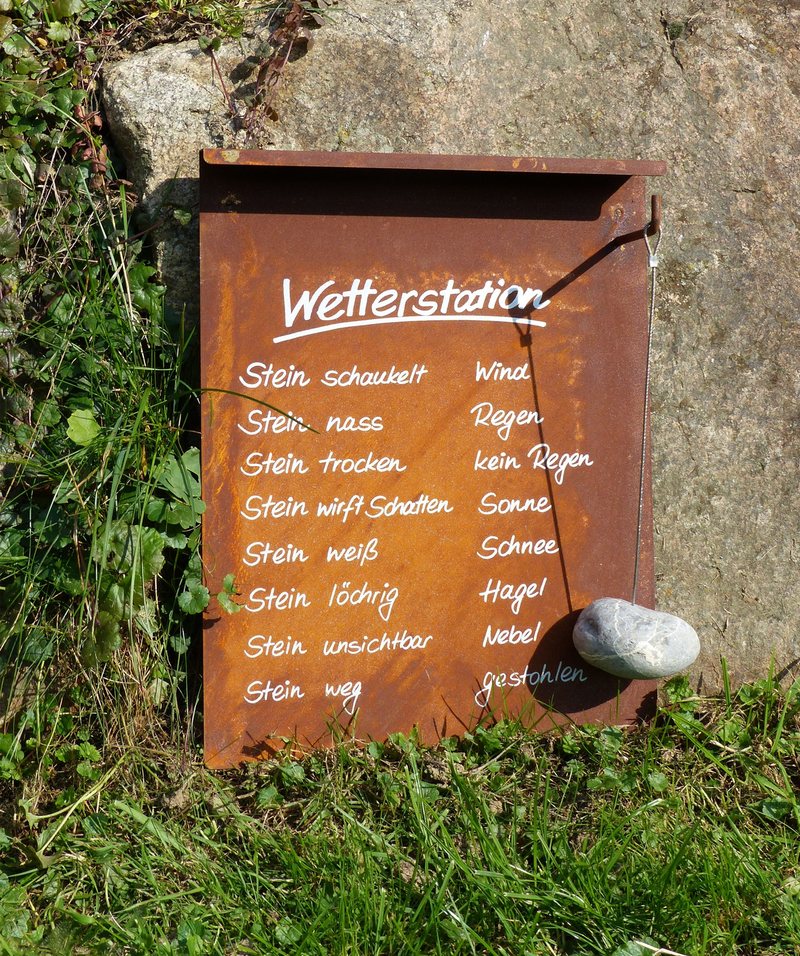 Wetterstation Njörd aus Edelrost